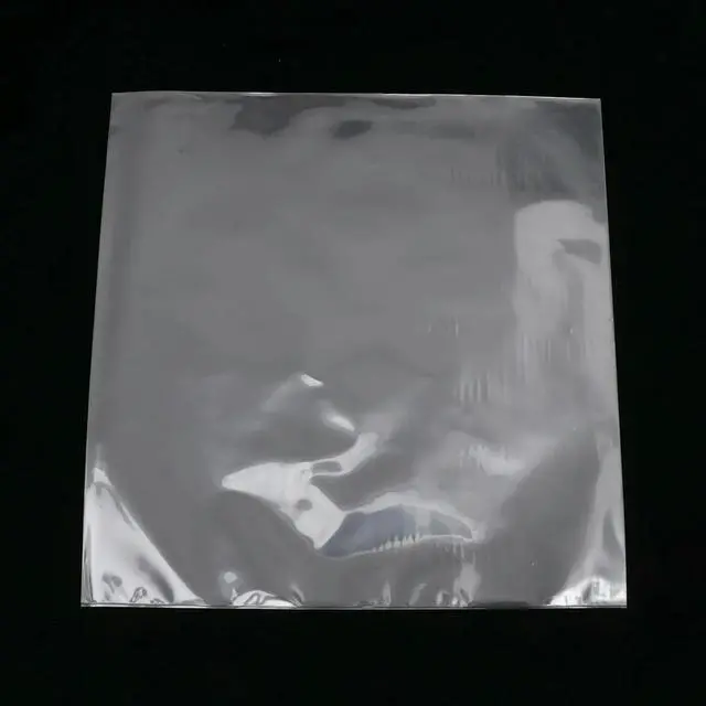 Main image of 30Pcs 12 Inch Flat Open Vinyl Record Sleeves Thickened Clear Plastic Cd Protector Bags for Dust Scratch Data Corrosion