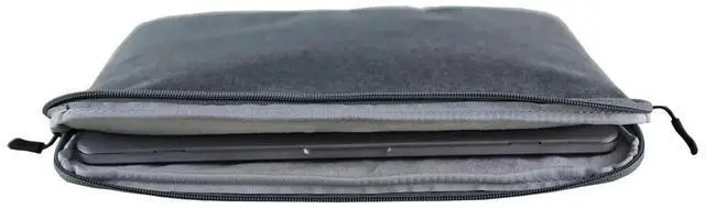 Main image of 1Pcs 13 Inch Laptop Bag Waterproof Shockproof Notebook Pouch Organizer with Wear Resistant Lining for on The Go Use Grey
