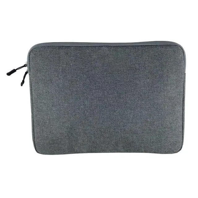 Alt view image 2 of 3 - 1Pcs 13 Inch Laptop Bag Waterproof Shockproof Notebook Pouch Organizer with Wear Resistant Lining for on The Go Use Grey