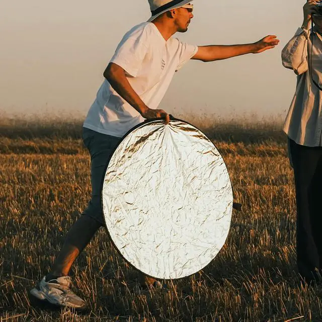 Main image of Folding Photography Reflector Light Diffuser Reflective Board Photography Supply for Streaming Photo Lighting