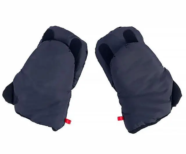 Main image of 1Pair Premium Warm Winter Gloves Windproof Waterproof Polar Fleece Silk Floss Gloves for Baby Stroller Cold Outdoor Activities