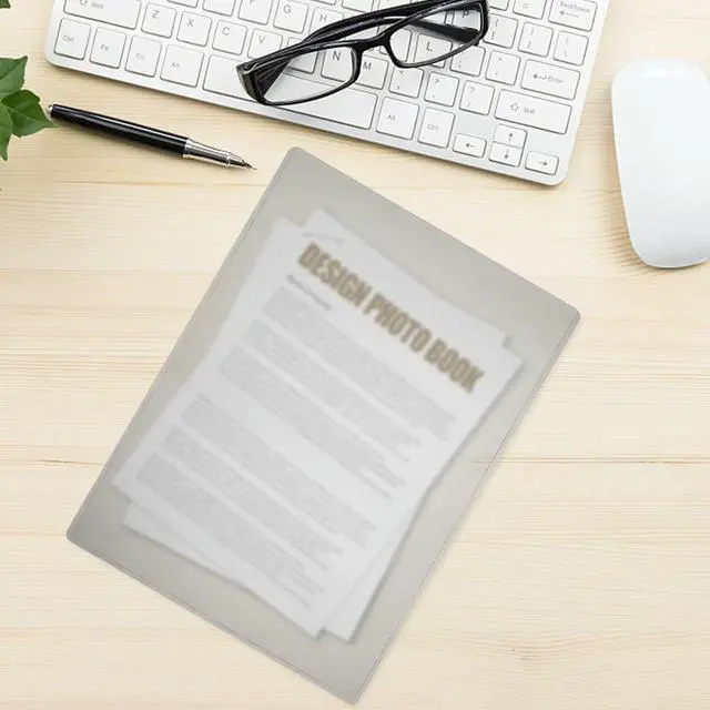 Alt view image 3 of 3 - 10Pcs Transparent Document Folder Waterproof Paper Protector Sleeve for Study Office Files Large Capacity File Holders