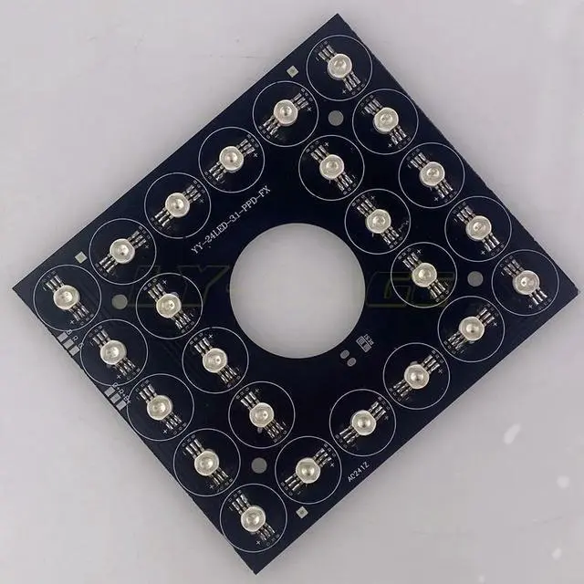 Alt view image 2 of 3 - 24X3W LED Stage Fog Machine Smoke Machine LED Panel Light Source