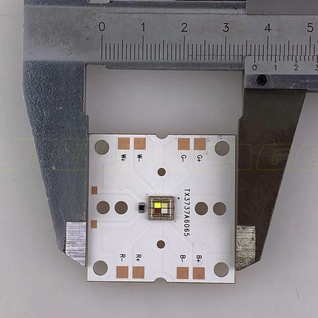 Alt view image 3 of 3 - Stage Lighting 60W RGBW 4A LED Lamp Chip For 6x60W 7x60W TX3737A6065 Led Moving Head