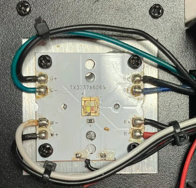 Alt view image 2 of 3 - Stage Lighting 60W RGBW 4A LED Lamp Chip For 6x60W 7x60W TX3737A6065 Led Moving Head