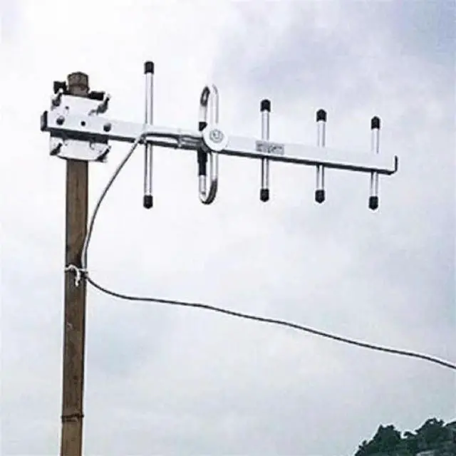 Alt view image 2 of 3 - Digital TV Antenna HDTV 4K Amplified Antenna Outdoor TV Antenna Signal Amplifier 300 Miles Range VHF/UHF Clear