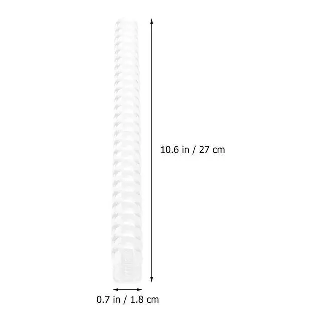 Alt view image 2 of 3 - 10Pcs Push Slide Ring Binder B5 26-Hole Plastic File Binder Lightweight Office School Business Loose Leaf Organizer