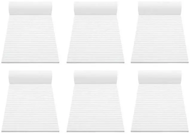 Main image of 6 Books A5 Memo Notepads Tear-Off Note Pads Daily Planner Notebook Office School Supplies to Do List Memo Pad