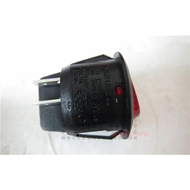 Alt view image 3 of 3 - For 20MM imported Taiwan SCI R13 switch with 4 pins and 2 positions, illuminated rocker arm switch