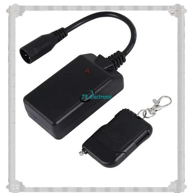 Alt view image 2 of 3 - 6X 3 Pins XLR Remote Control Receiver For Smoke Fog Machine DJ Stage Controller Receptor Fogging 400W