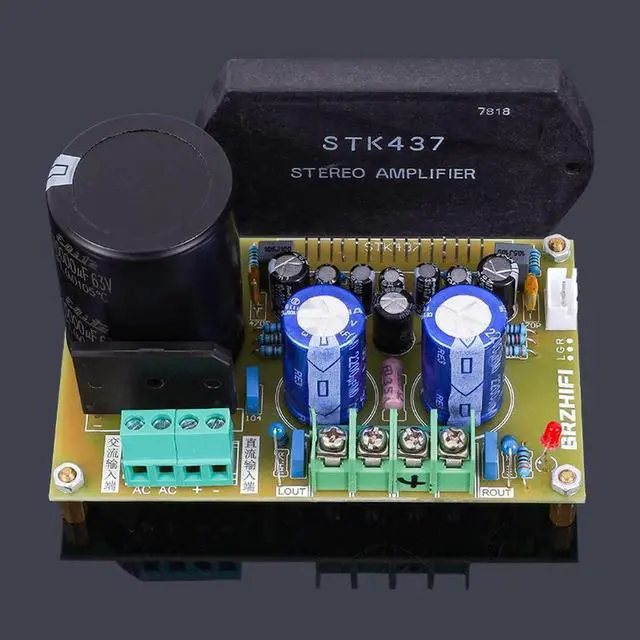 Main image of Classic single ended OTL circuit STK thick film STK437 amplifier board DIY finished board ,strong gallbladder flavor and sweet