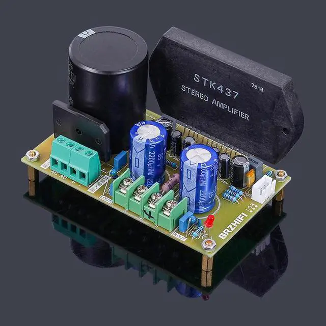 Alt view image 3 of 3 - Classic single ended OTL circuit STK thick film STK437 amplifier board DIY finished board ,strong gallbladder flavor and sweet