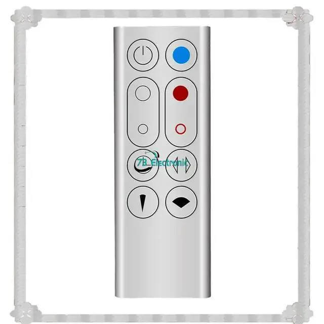 Alt view image 2 of 3 - 20X Replacement Remote Control for AM09 HP00 HP01 Air Purifier Leafless Fan Silver Universal Remote Control