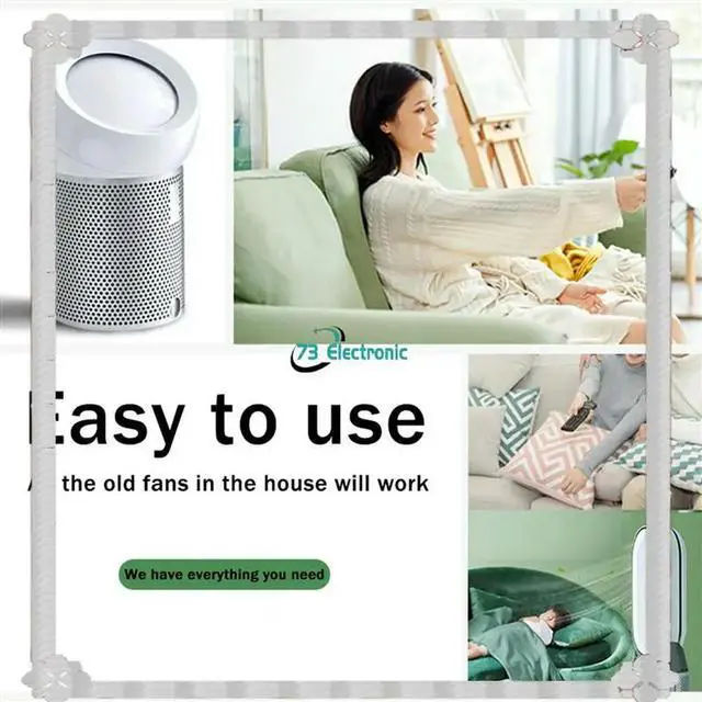 Alt view image 3 of 3 - 20X Replacement Remote Control for AM09 HP00 HP01 Air Purifier Leafless Fan Silver Universal Remote Control