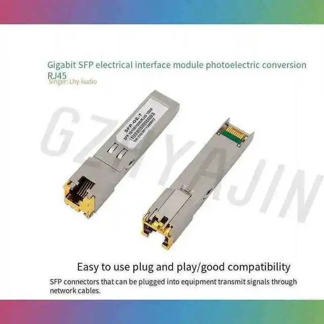 Alt view image 2 of 3 - Gigabit SFP electrical port module optical port to electrical port conversion RJ45 network cable transmission network switch