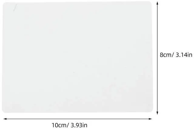 Alt view image 3 of 3 - 1 Roll Blank Printable el Sticker Paper for Thermal Printer Address Price Tag Stickers Matte Adhesive Sticky Paper for Home