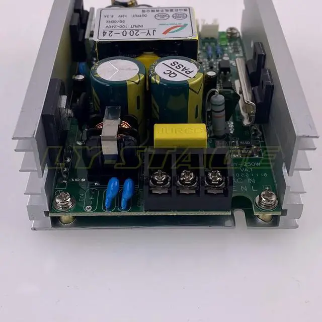 Alt view image 2 of 3 - JY-200W-24V Stage Light Power Supply 24V For Stage Machine LED Par Light Repair Accessories