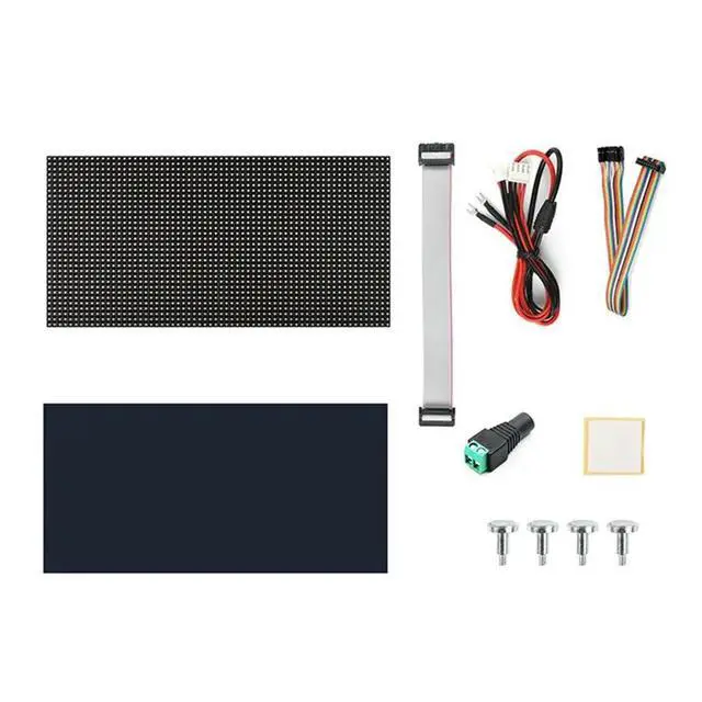 Alt view image 2 of 3 - Indoor LED Screen Billboard P3 64x32 RGB Full-Color Display 192x96mm 1/16 Scan SMD Matrix Panel for Events And Advertising