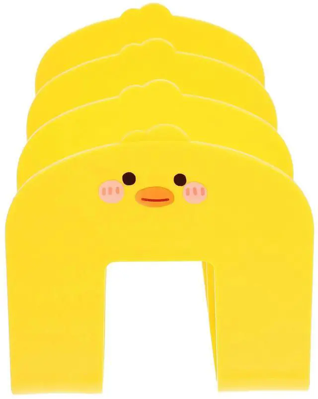 Main image of Cartoon Bookend Ps Material Desktop Book Holder File Document Organizer Book Stand for Office Shelf Management