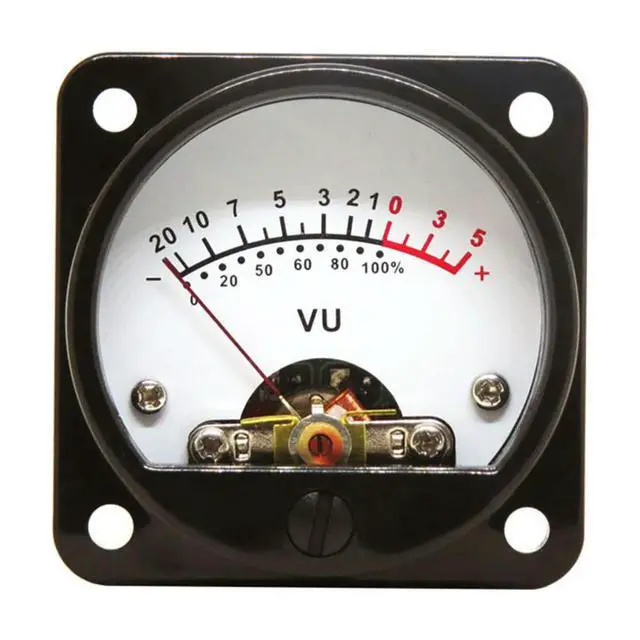Alt view image 3 of 3 - 45Mm Digital Style Vu Indicator for Tube Amplifier Panel Mount Replacement Easy Installation Low Level Meter