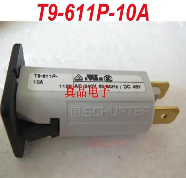 Main image of For SCHURTER 4404.0004 T9-611P-10A T9-611P-10A240VAC 48VDC 1 Pcs