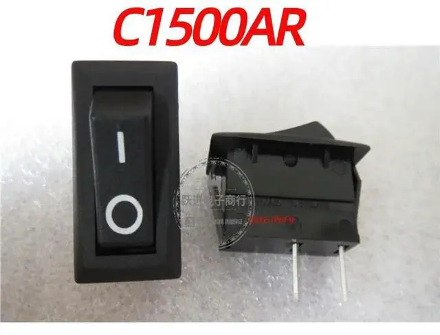 Main image of For ARCOLECTRIC C1500AR Ship Switch 2 Pin 2 Gear Rocker Arm Power Switch 16A