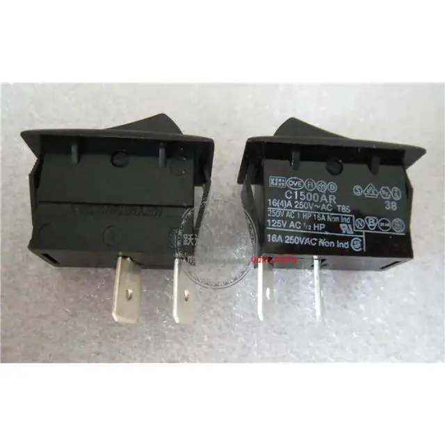Alt view image 2 of 3 - For ARCOLECTRIC C1500AR Ship Switch 2 Pin 2 Gear Rocker Arm Power Switch 16A
