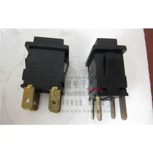 Alt view image 3 of 3 - For FC8950 Vacuum Cleaner 8952 ARCOLECTRIC Square 4 Pin Press Button Self-Locking Power Switch