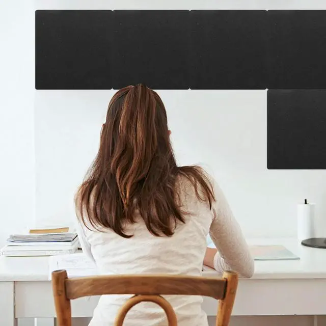 Main image of 6Pcs Sound-Absorbing Foam Panel High-Soundproof Padding for Recording Studio Noise Reduction Wall Tile