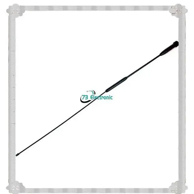 Alt view image 2 of 3 - 10X RH-901S Antenna VHF UHF 144/430/900Mhz MALE Dual-Band Antenna For Walkie-Talkie Baofeng UV-3R Two-Way Walki