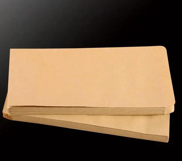 Main image of 2Sets Kraft Paper Envelopes Mini Size Solid Color for Greeting Cards Gift Tags Wedding Stationery Mini Envelopes