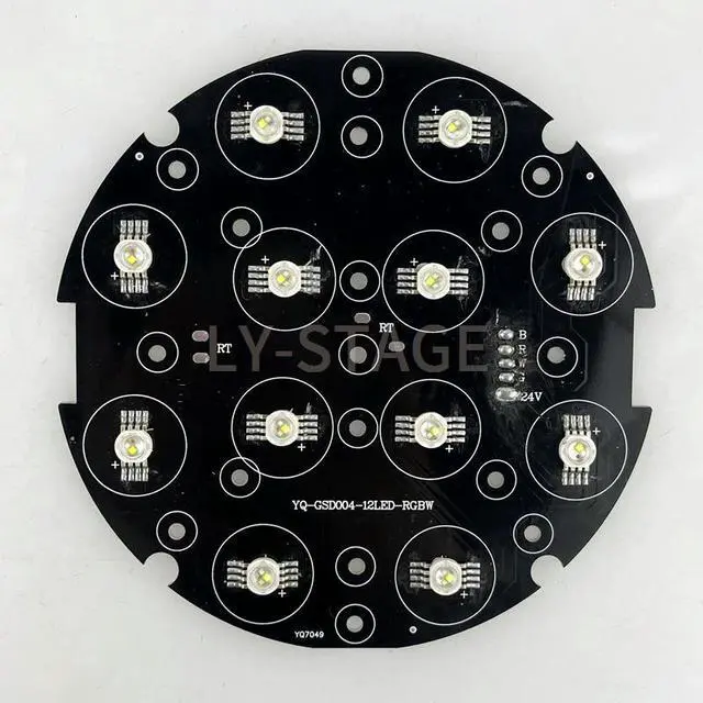 Main image of 12X10W RGBW 4IN1 Led Par Lamp Bead Source Board Aluminum Stage Light Led Moving Head LighT