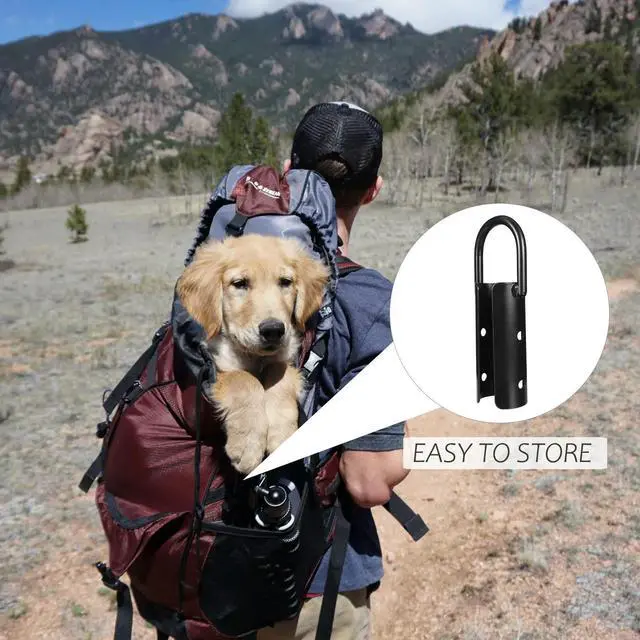 Alt view image 2 of 3 - 1Pcs Compact Iron Rope Hook Sturdy Rope Hook for Fast Convenient Connections Belt Loops Ropes Outdoor Climbing Gear