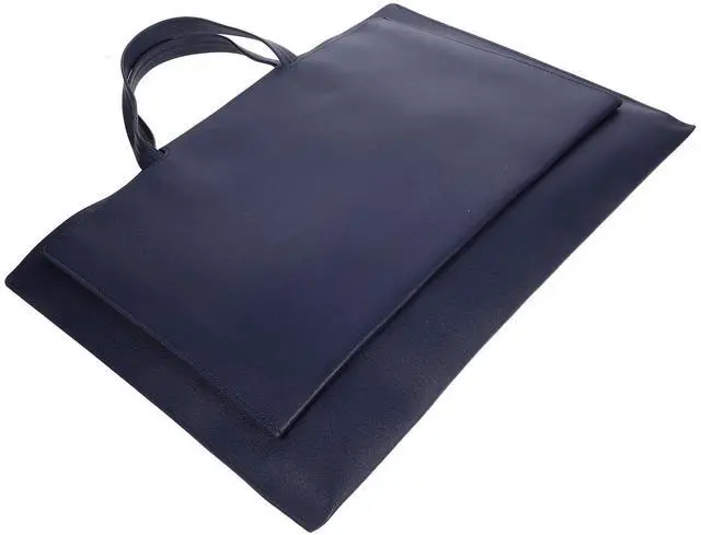 Main image of Laptop Carrying Bag Imitation Lightweight Splash Resistant Multi Compartment Work Tote Laptop Case for Women
