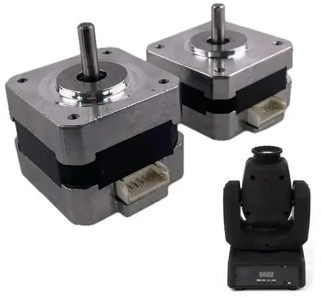 Main image of 1 SET 30W RGBW LED Moving Head Light Pan Tilt XY Motors Stage Light Spare Part Step Motor