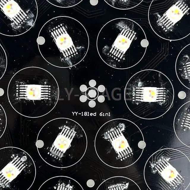 Alt view image 3 of 3 - 194MM 18x18w Led Par Light RGBWA UV 6in1 DIY Accessories 18x18W Led Light