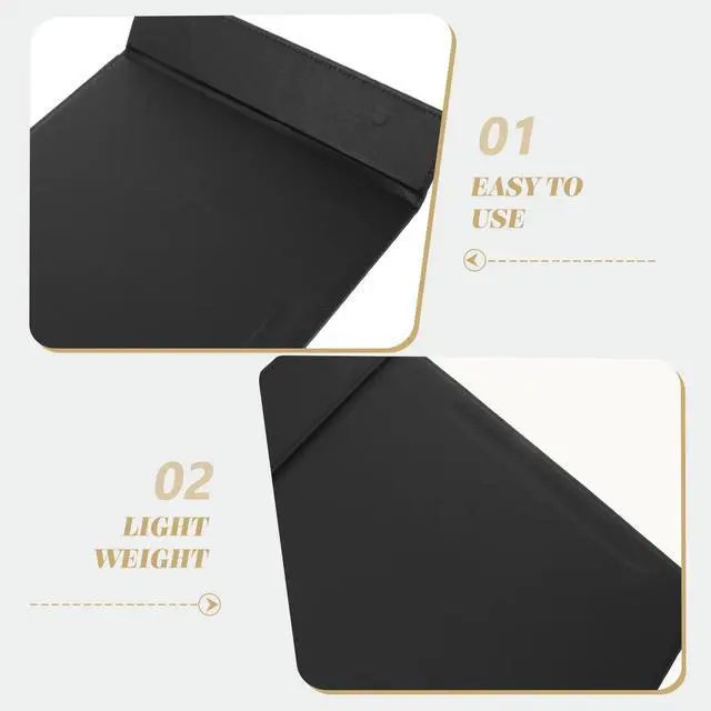 Alt view image 3 of 3 - Hotel Check Book with Pen Slot Wear Resistant Restaurant Check Holder Multipurpose Server Note Pads Menu Display Folder Writing