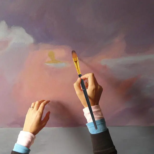Alt view image 2 of 3 - 1Set Versatile Painting Brushes Set Professional Grade Nylon Hair Multiple Sizes Ideal for Watercolor Oil Acrylic Painting
