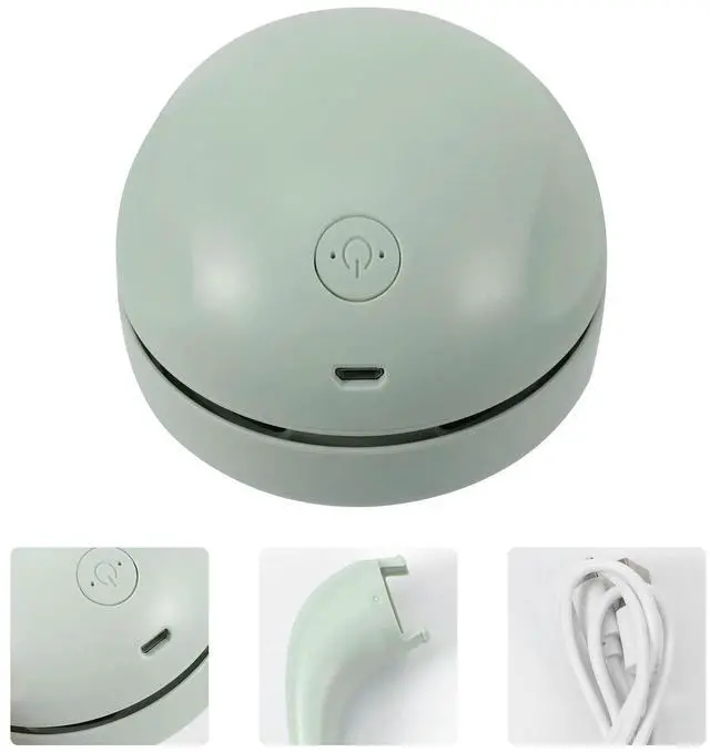 Main image of 1Set Mini Vacuum for Desk USB Powered Silent Compact Desktop Cleaner with Corner Brush for Keyboard Computer Table Dust