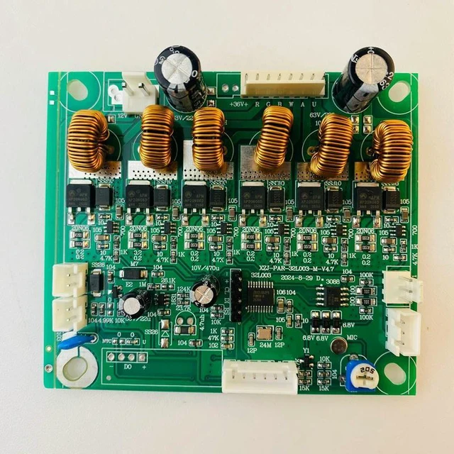 Alt view image 2 of 3 - XZJ 18x18W 6IN1 RGBWA UV LED Par Board Motherboard With Toroidal Inductor