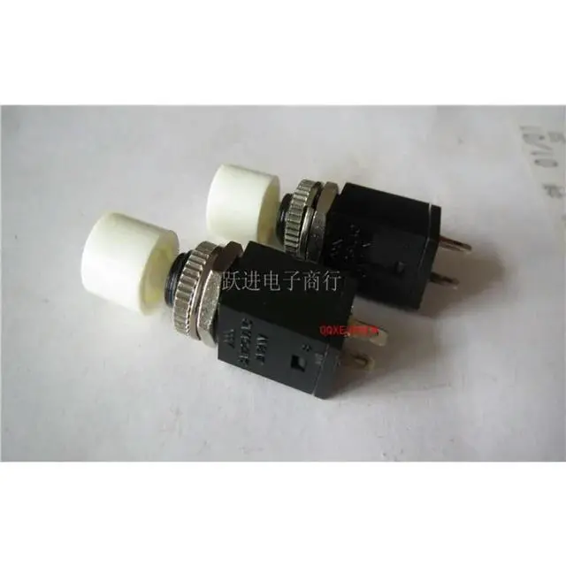 Alt view image 2 of 2 - For DS-410 Push Button Switch 3A125VAC 2 Pin Reset, Jog Switch, Normally Open