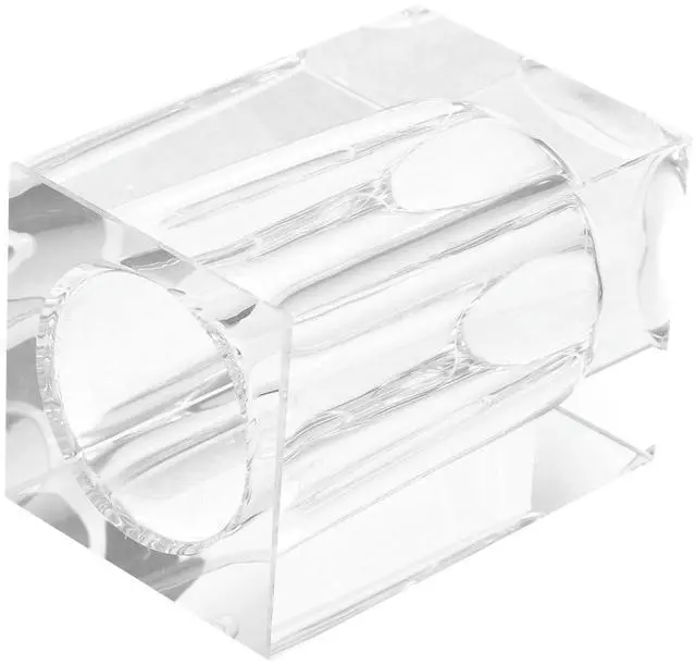 Main image of Makeup Brush Holder White Crystal Desktop Organizer Pencil Pen Holder Makeup Organizer Stand Make Up Brush Case