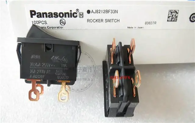 Alt view image 3 of 3 - for AJ8212BF 16A Power Supply Ship Switch Power Amplifier Sewing Machine Instrument 4 Foot Rocker Arm Switch