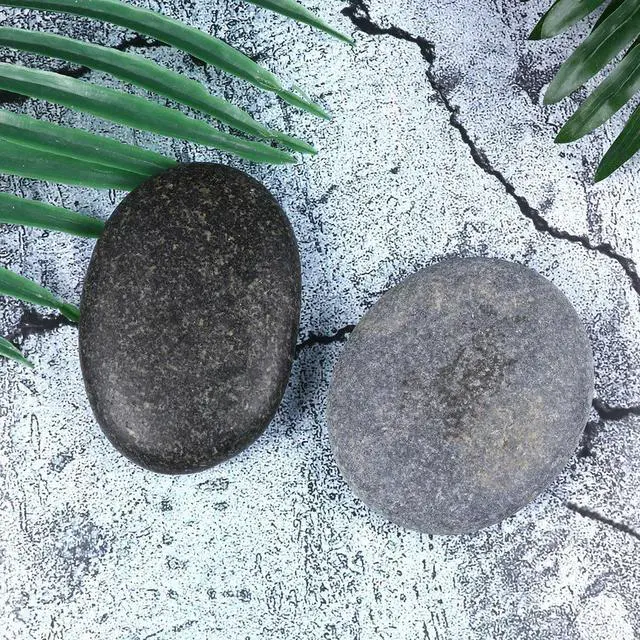 Main image of 1Set Creative Painting Stones Kit Natural Smooth Pebbles for Hand-Painted Art DIY Craft Landscaping Potting Plants Fish Tanks