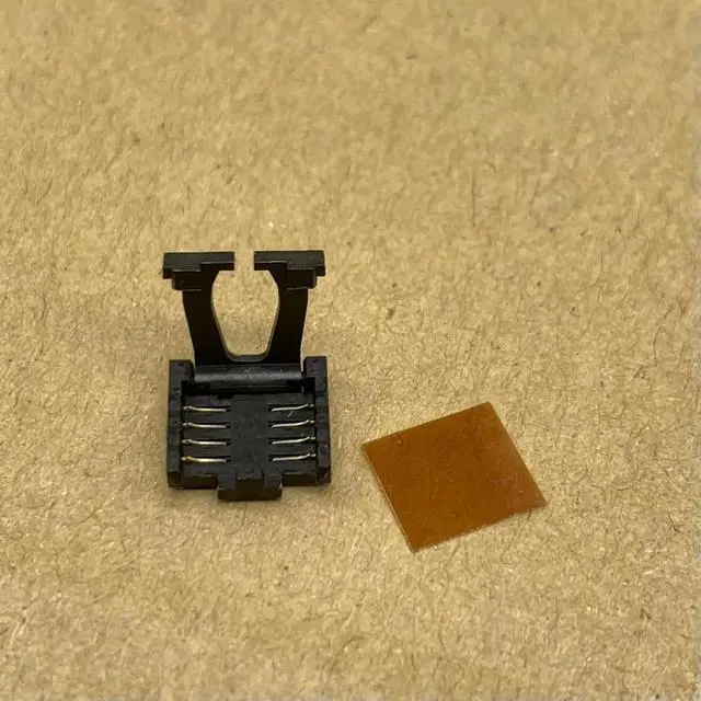 Alt view image 3 of 3 - For ASPI0002 P0001A Burner Board - LOTES Imported SPI 8PIN WSON 8X6 Narrow Body IC Test Board