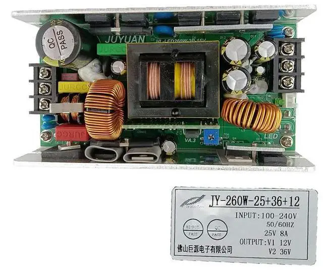 Main image of JY-260W-25+36+12 25v 36v 12v stage light/LED par/moving head light dedicated power supply