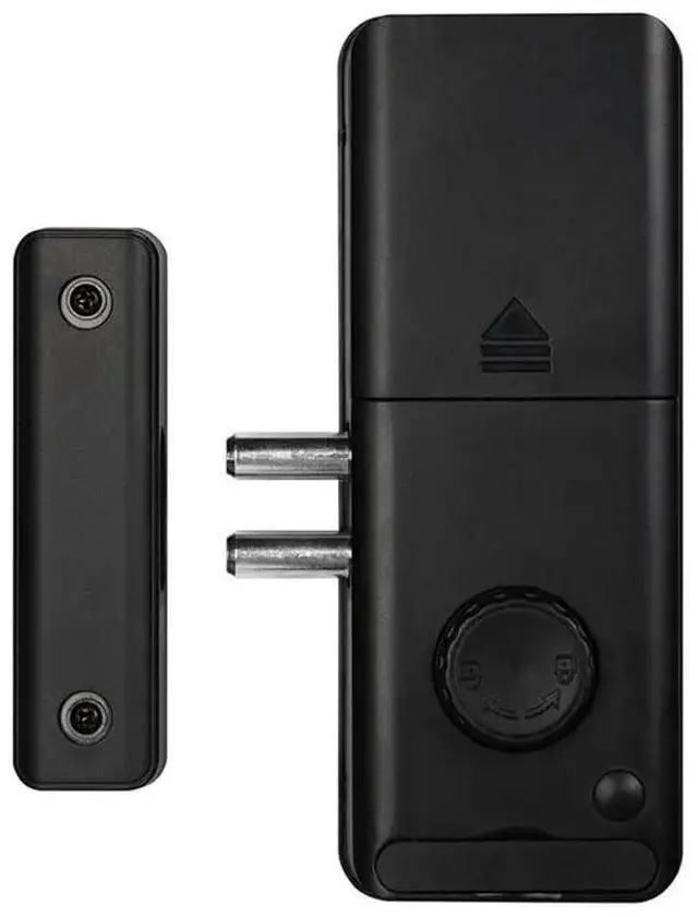 Main image of Tuya Door Lock Bluetooth IC Card Access Keyless Entry No-Drill Motorized For Wooden Doors Invisibles