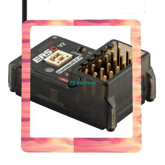 Alt view image 2 of 3 - For Radiomaster ER5C V2 RX Receiver 5CH ELRS 2.4Ghz PWM Receiver For RC FPV Car Boat Truck