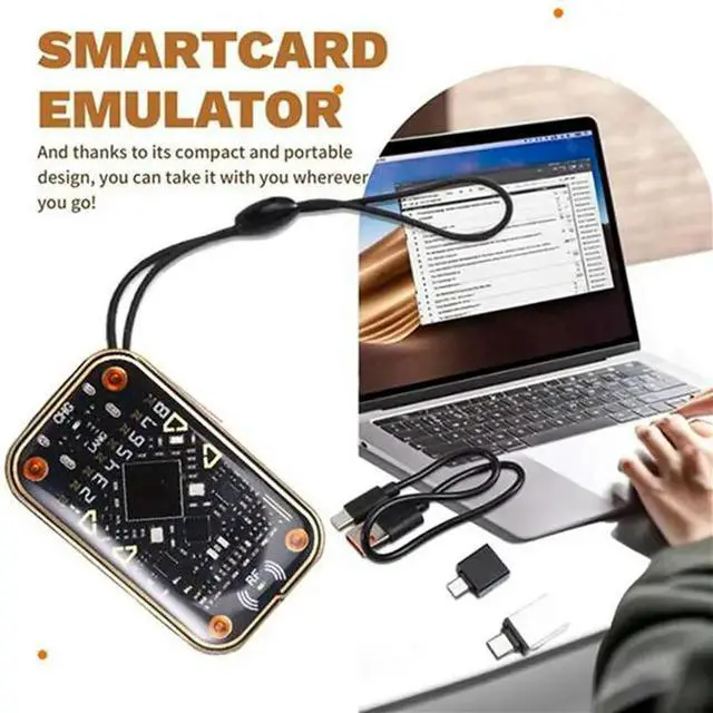 Alt view image 2 of 3 - 2X Chameleon Ultra V2.0 RFID Ultimate Emulator NFC Duplicator+6Xcuid 12Xuid Keychain 125Khz 13.56Mhz