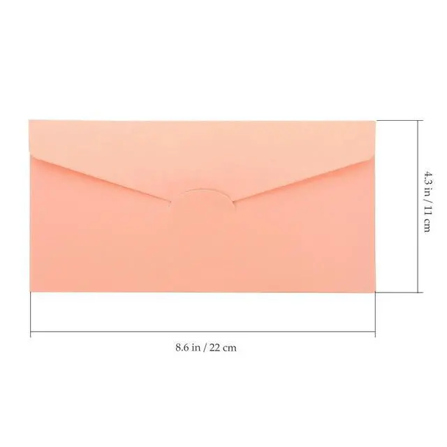 Alt view image 3 of 3 - 50Pcs Pearl Paper Envelopes Decorative Wedding Invitation Multi-Function Greeting Card Small Compact Blank Envelopes Party